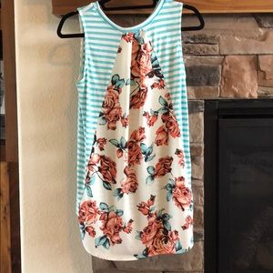 Semi-sheer Back Tank